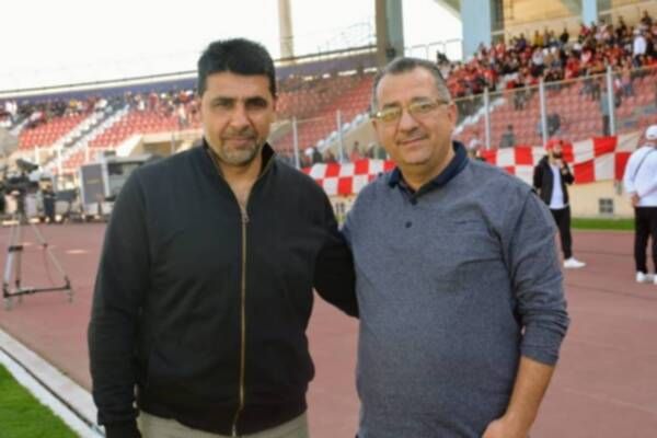 عمار الشمالي مع مراسل كووورة في سوريا