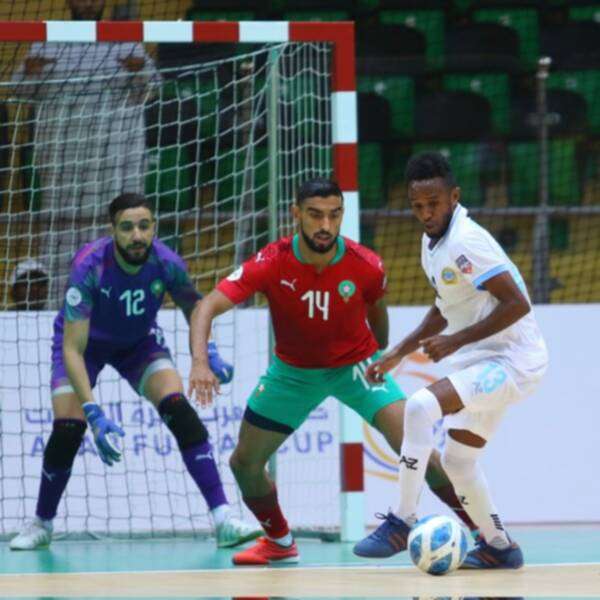 جانب من المباراة