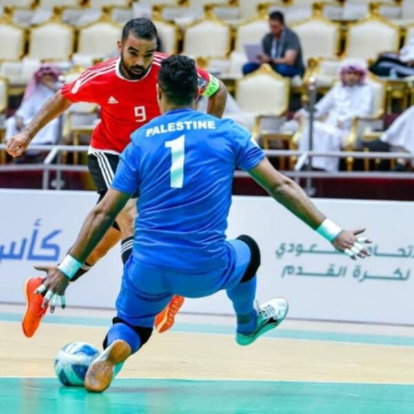 لقاء فلسطين وليبيا