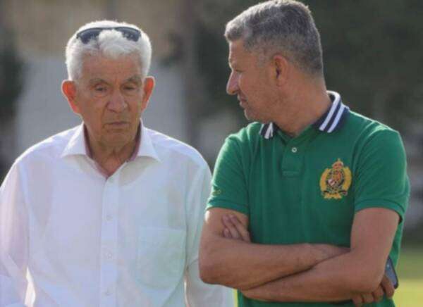 زبير بية مع الرئيس السابق للفريق عبد الجليل بوراوي