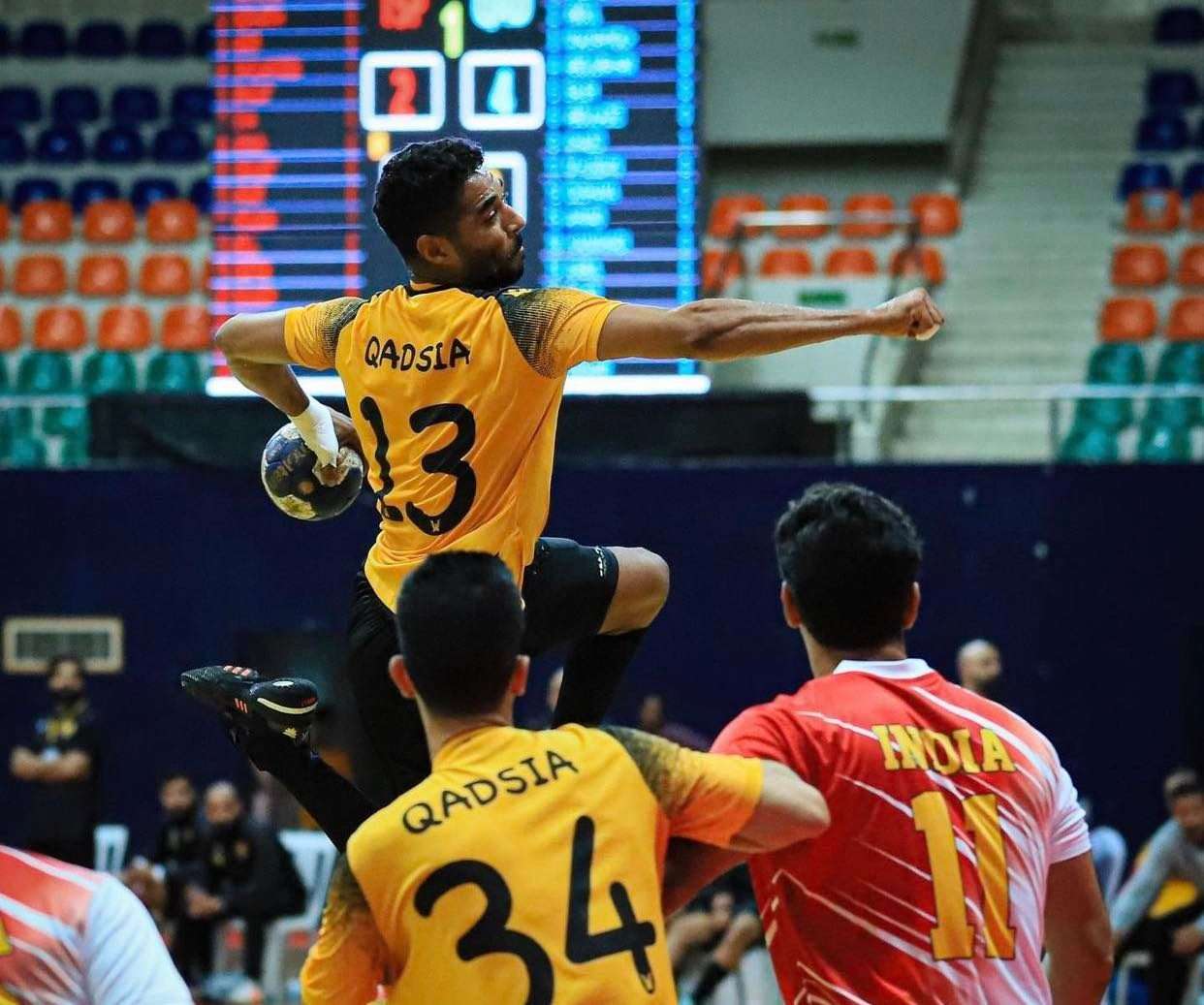 جانب من المباراة