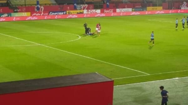 جانب من المباراة