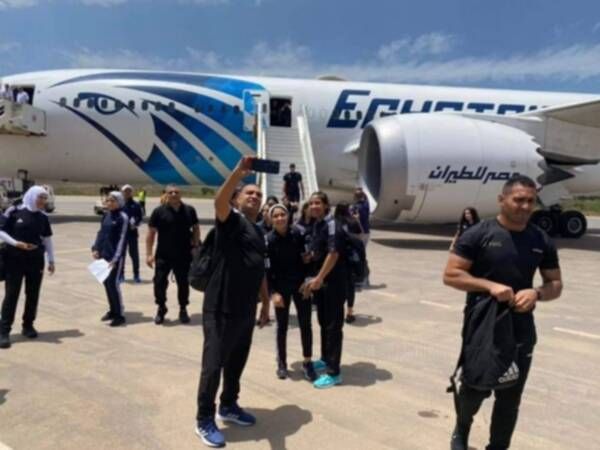من وصول بعثة مصر