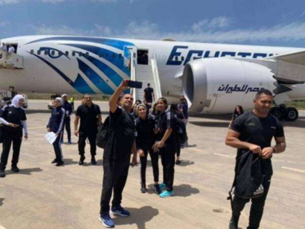 من وصول بعثة مصر