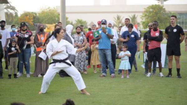 من فعاليات اليوم الأولمبي