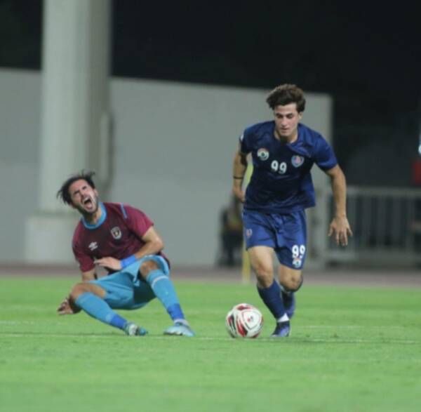 جانب من المباراة