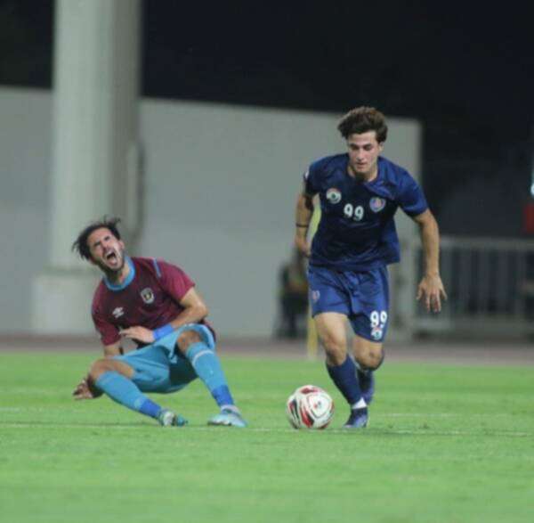 جانب من المباراة