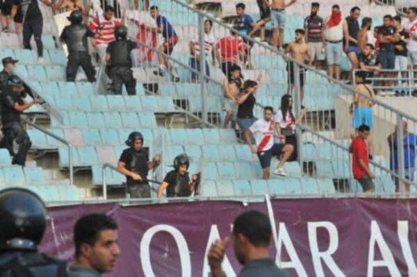 من أحداث مباراة الإفريقي والصفاقسي