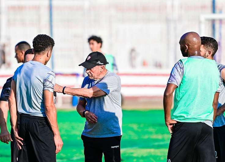 من تدريبات الزمالك