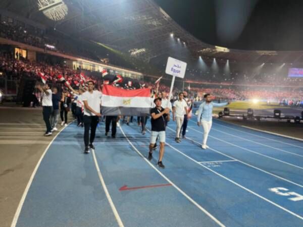 من حفل الافتتاح