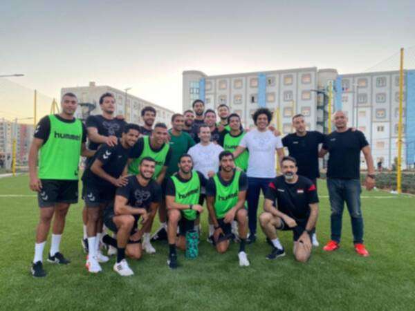 لاعبو منتخب مصر لليد