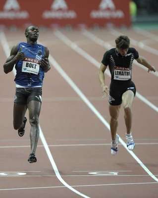 الأمل يرواد لوميتر في لاقتراب من الرصاصة الجاميكية يوسين بولت