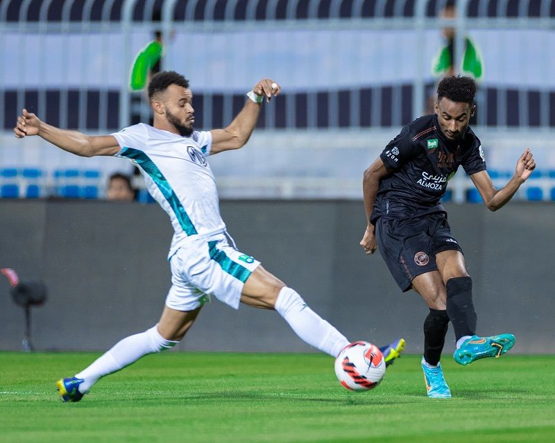 من مباراة الهبوط للأهلي مع الباطن