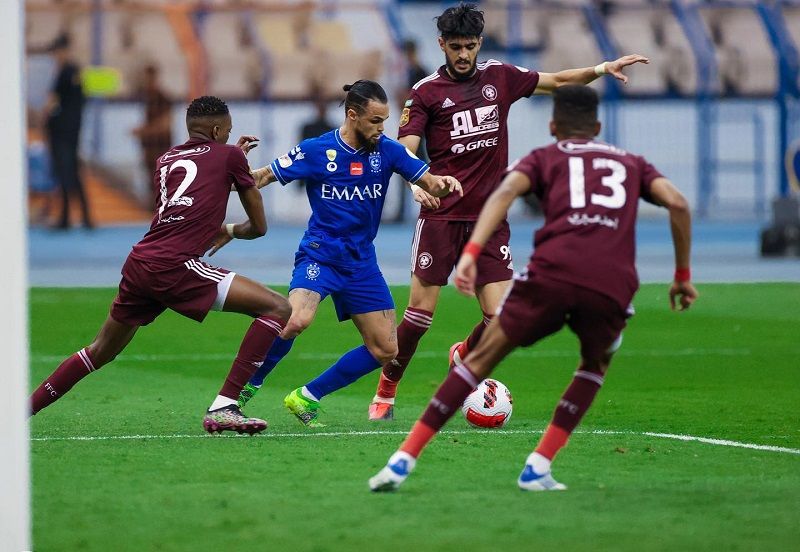 جانب من لقاء الفيصلي مع الهلال