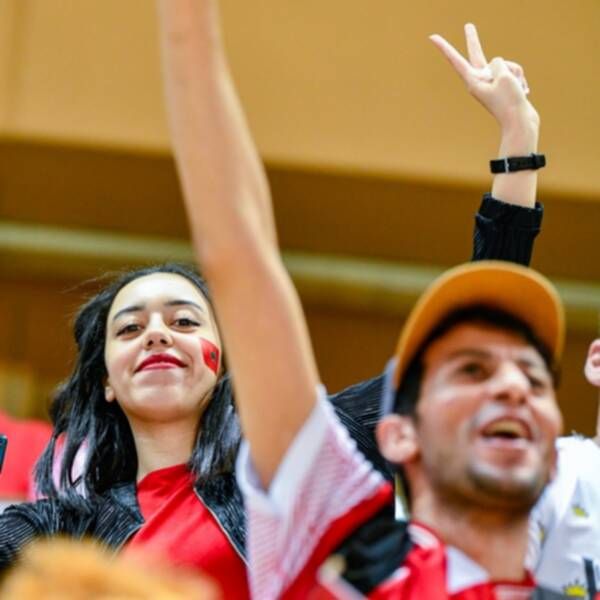 الجماهير المغربية