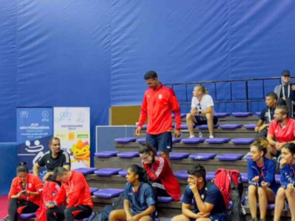 لاعبو مصر لتنس الطاولة