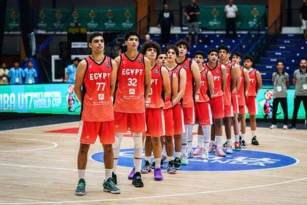 المنتخب المصري لناشئي كرة السلة