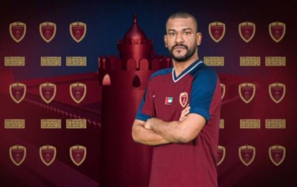 فارس جمعة مدافع فريق الوحدة الاماراتي