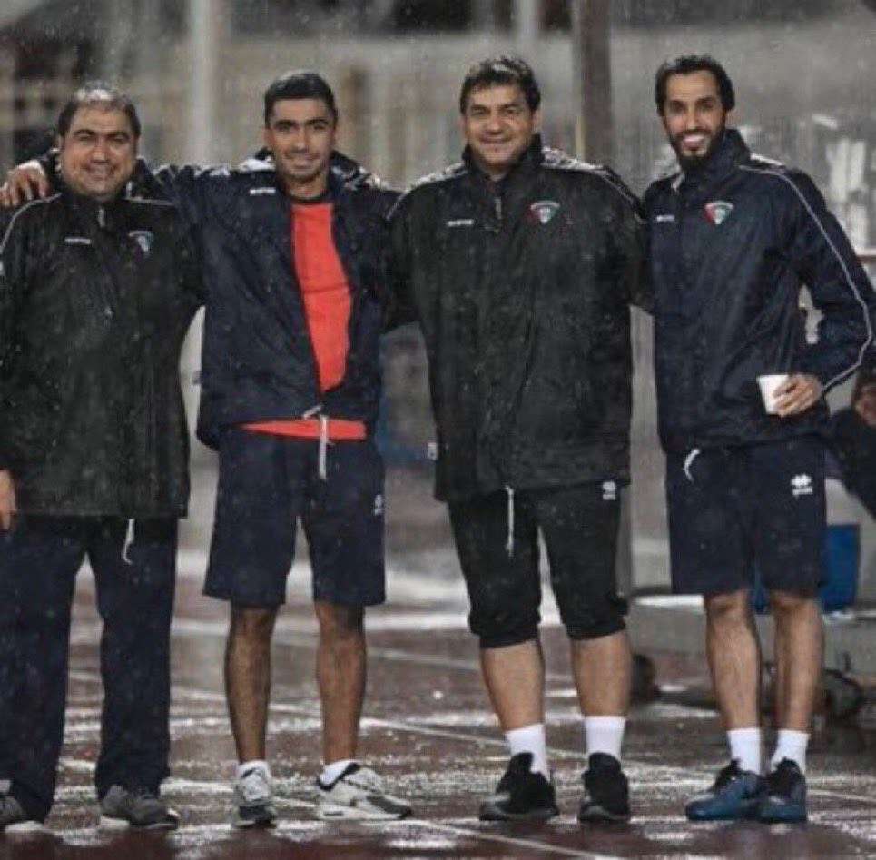 فهد عوض ضمن الجهاز الفني