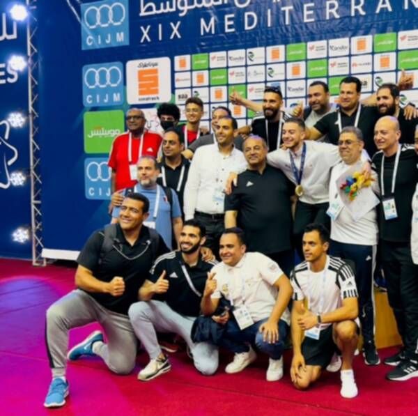من احتفالات البعثة المصرية