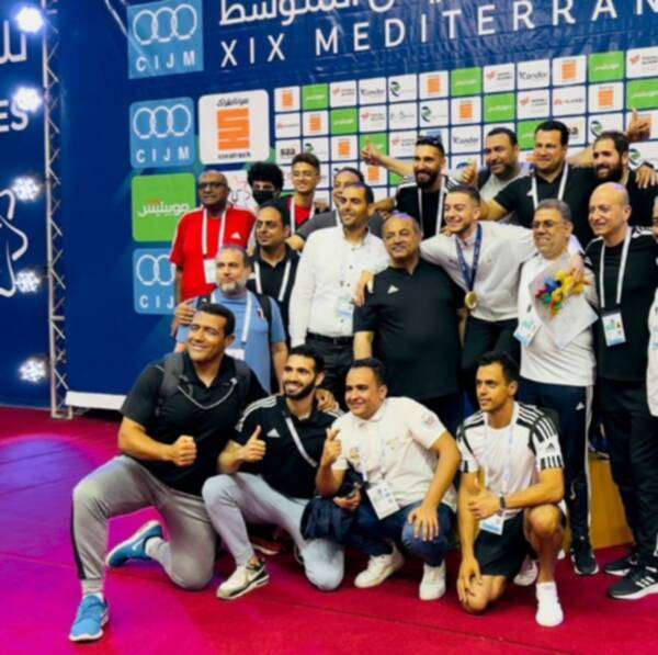 من احتفالات البعثة المصرية