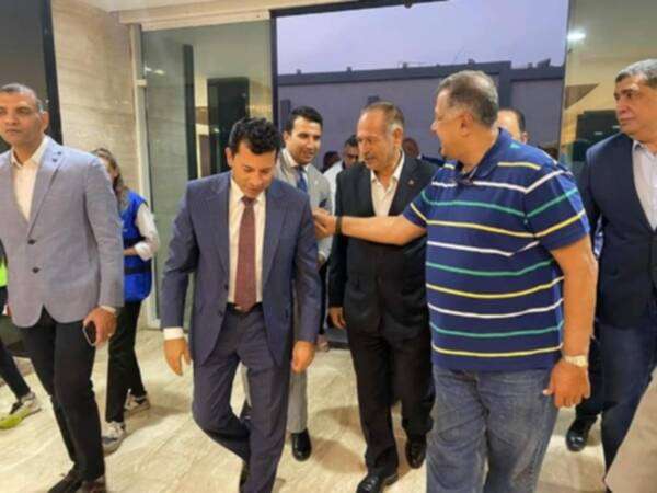 محمد الألفي مع أشرف صبحي