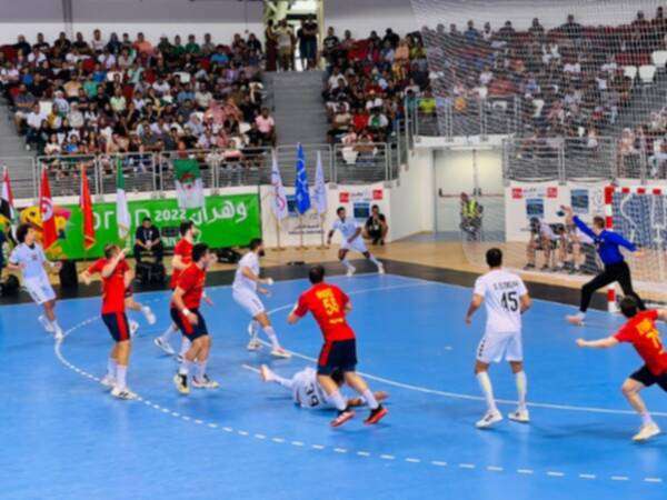 جانب من المباراة