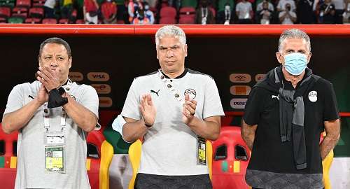 ضياء السيد مع الجهاز الفني