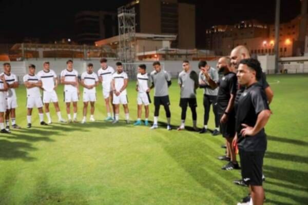 من تدريبات منتخب الشباب