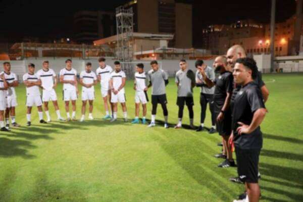 من تدريبات منتخب الشباب