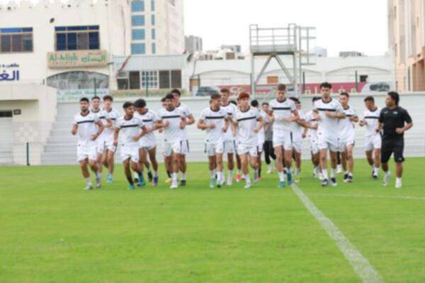 من معسكر المنتخب بالدوحة