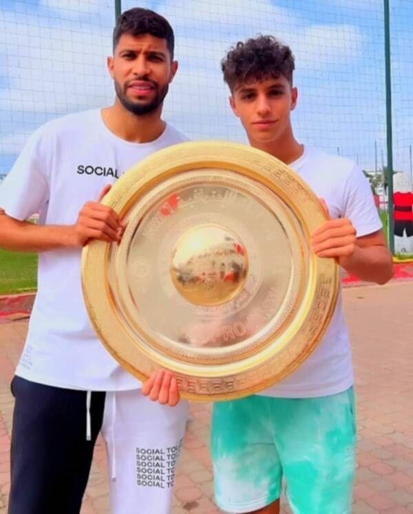 عبد الله حيمود مع يحيى جبران