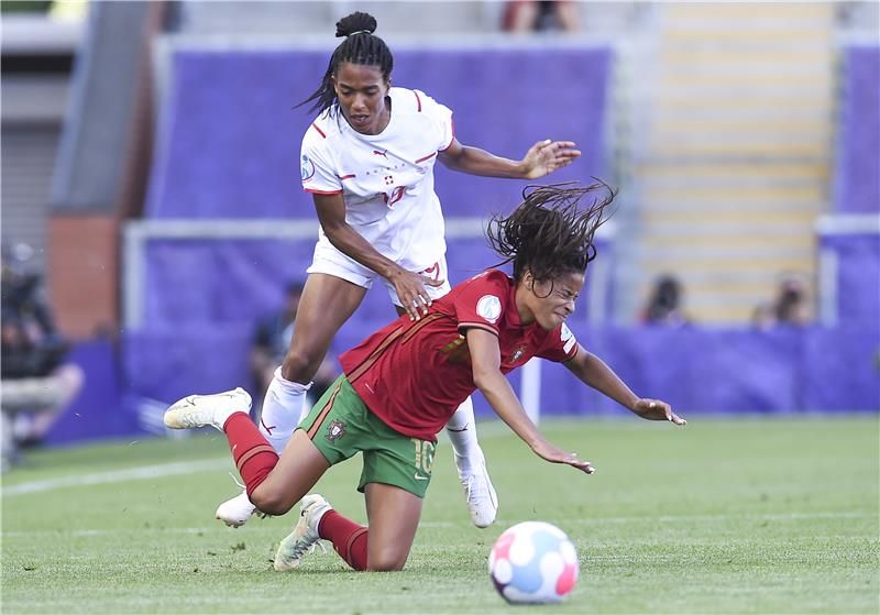 من مباراة البرتغال وسويسرا