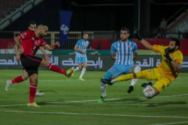 أفشة يسجل هدف الأهلي الأول