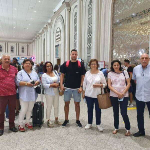 ريان زرياط يتجه إلى مصر مع أعضاء الاتحاد التونسي