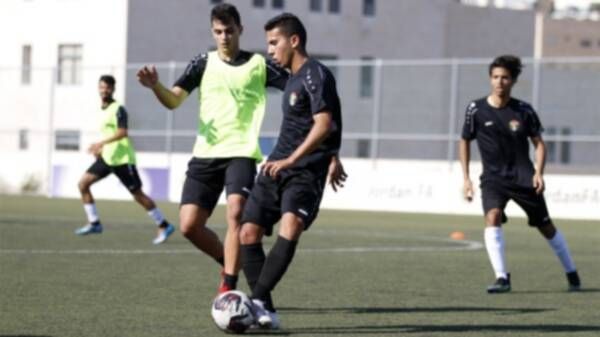 من تدريبات منتخب الأردن