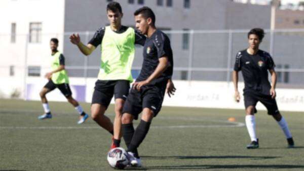 من تدريبات منتخب الأردن