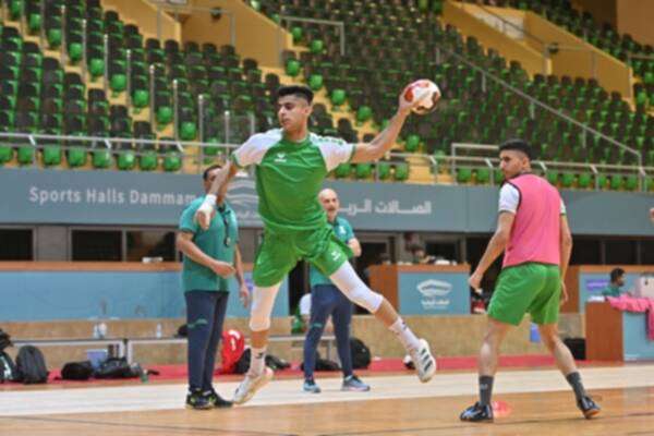 من مران المنتخب السعودي