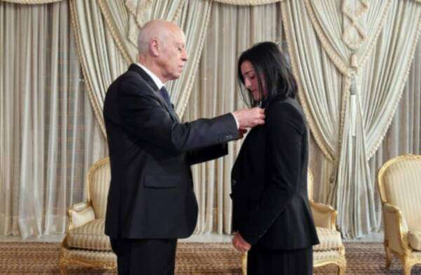 قيس سعيد وأنس جابر