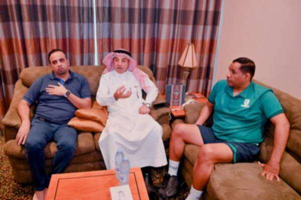 أعضاء البعثة السعودية