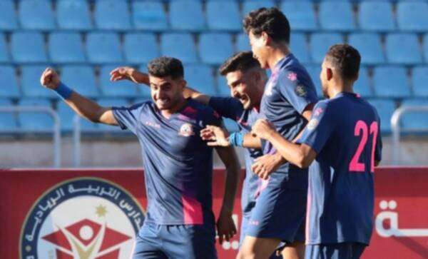 فرحة لاعبي شباب الأردن