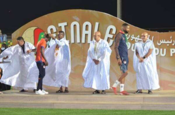 من مراسم التتويج