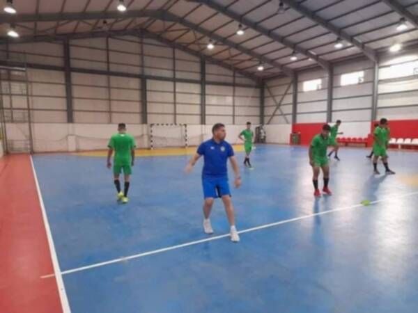 من مران منتخب العراق لكرة اليد للناشئين