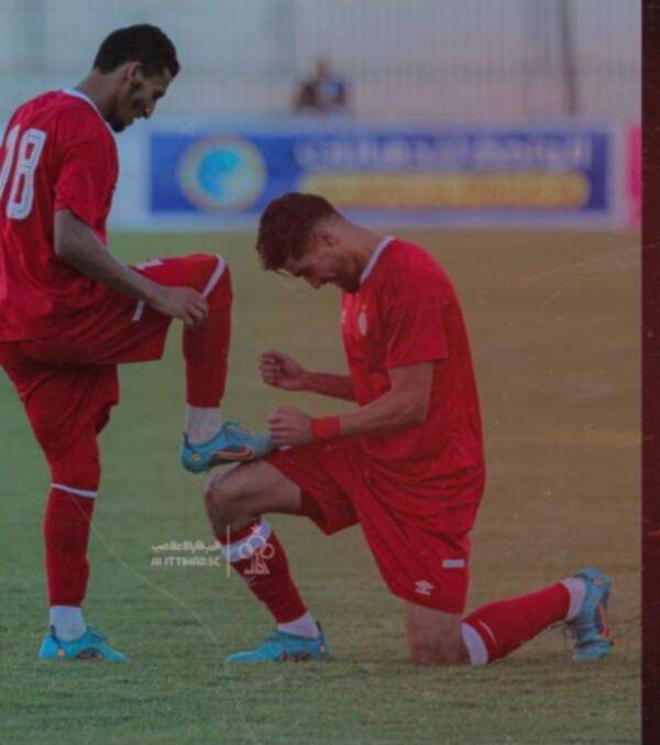 من المباراة