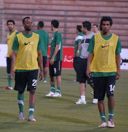 نجوم المنتخب خلال التدريب
