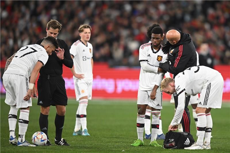 لاعبو مانشستر يونايتد