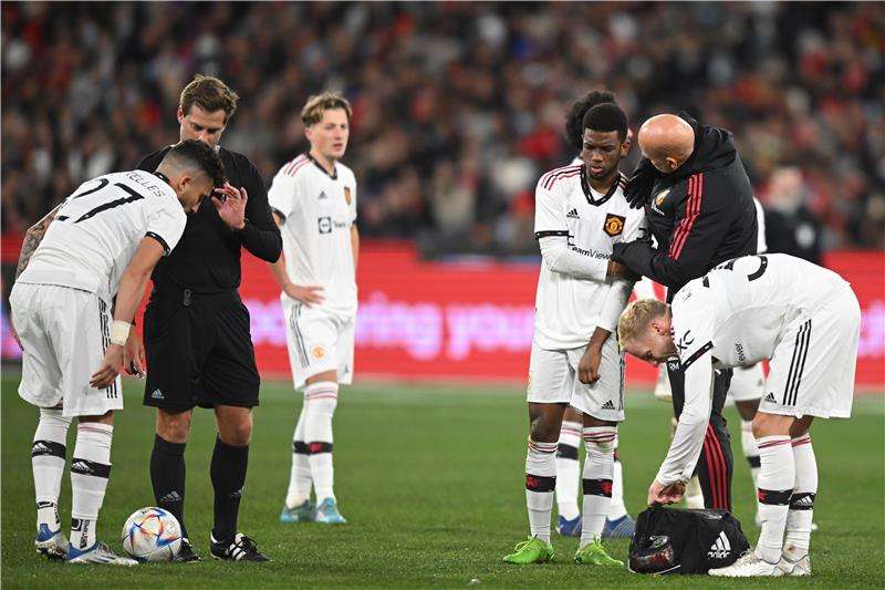 لاعبو مانشستر يونايتد