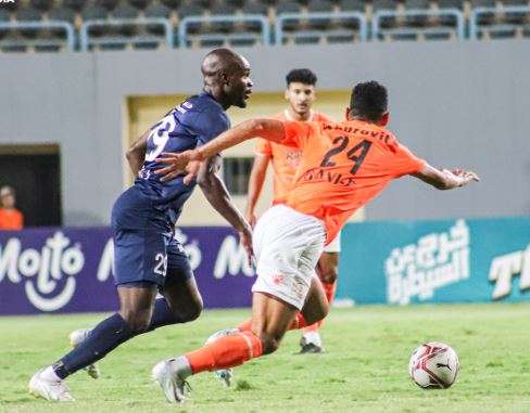 جانب من المباراة