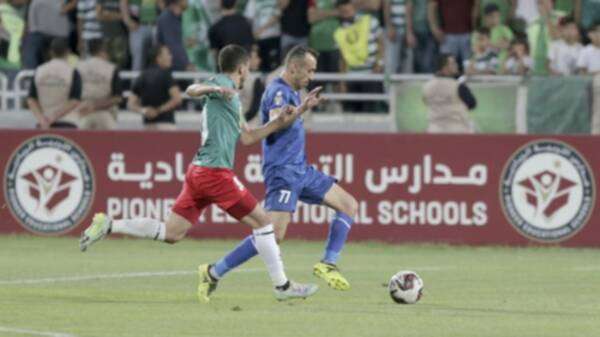 من لقاء الوحدات وشباب العقبة