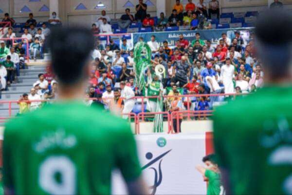 من مباراة السعودية وقطر